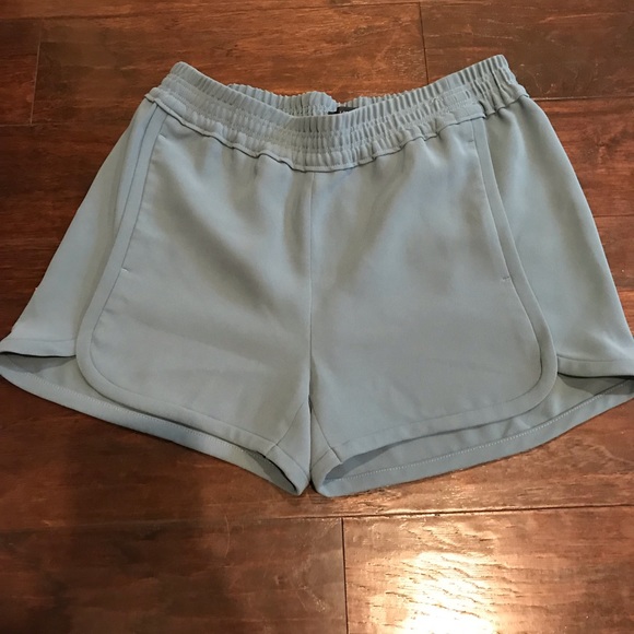 JCrew Shorts Blue Size 2 Elastic Waist Pockets - Picture 2 of 5